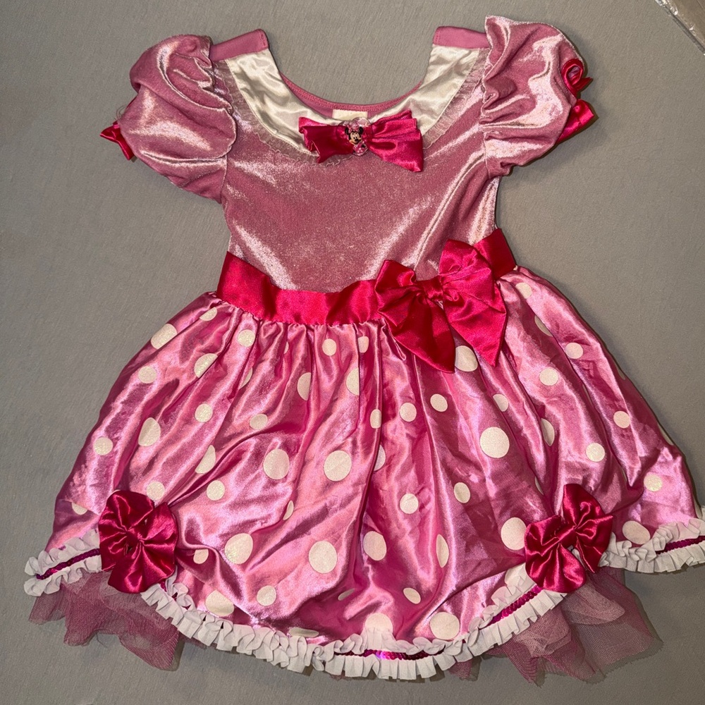 Disney Pink Minnie mouse Costume Dress